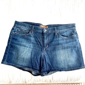 Vintage Joe’s Jeans Emmie Mid-Rise Short, Dark Wash, Rolled Cuff, Sz32